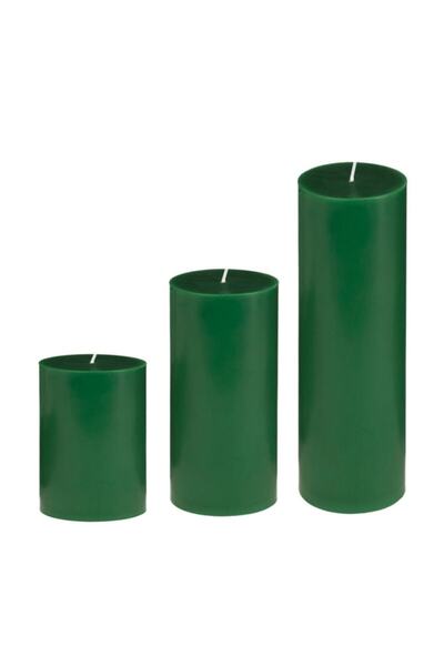 MumvemuM Small Elma Kokulu Set Mum Çap 7 cm Yeşil