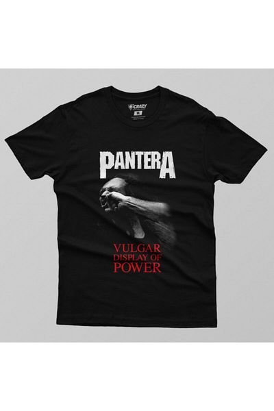 Crazy Ανδρικό T-Shirt Pantera Vulgar Display Of Power