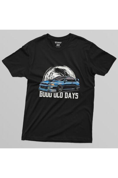 Crazy Ανδρικό μπλουζάκι Subaru Impreza Good Old Days