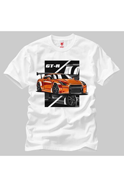 Crazy Nissan GTR narandžasta muška majica