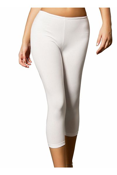 Tutku Pachet de 3 femei Elite White 2102 Colanți Capri 2102
