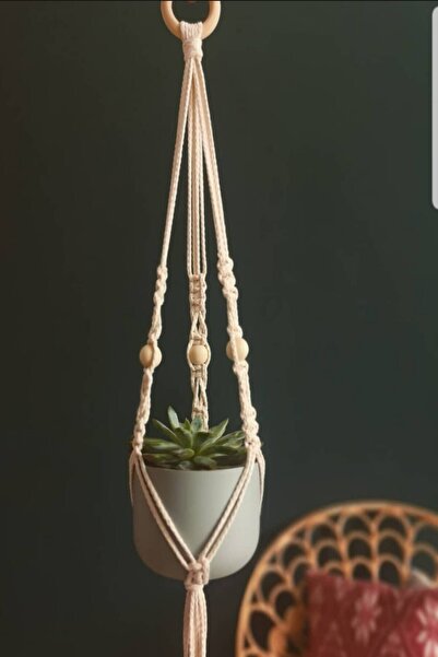makrome style Sarkıt Saksılık