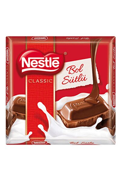 Nestle Classic Sütlü Kare Çikolata 60 gr