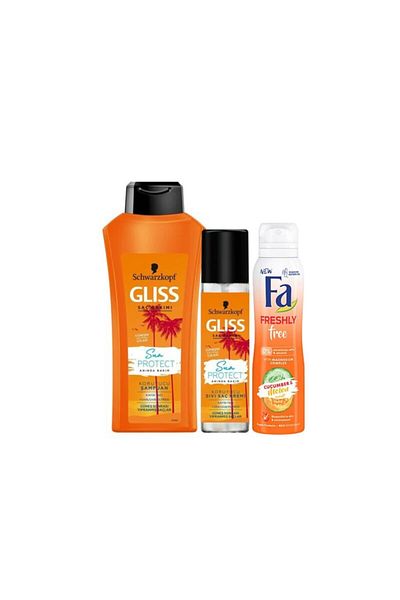 Gliss Glıss 525ml Shampoo Sun Protect - Glıss Liquid Hair Cream