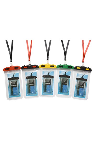 TOREC حافظة هاتف محمول شفافة مقاومة للماء تحمي من الفيروسات والجراثيم (مناسبة...