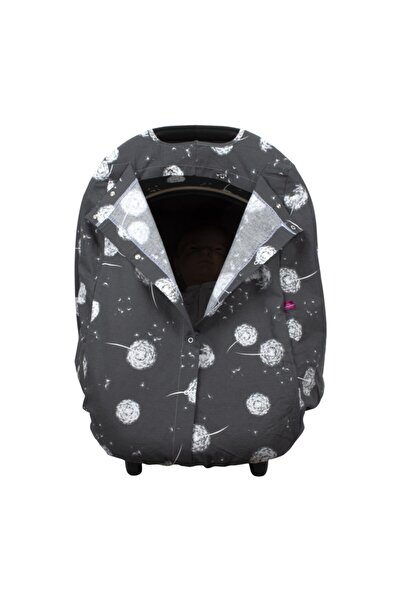 Sevi Bebe غطاء حاملة أطفال بنمط طرف رمادي للجنسين