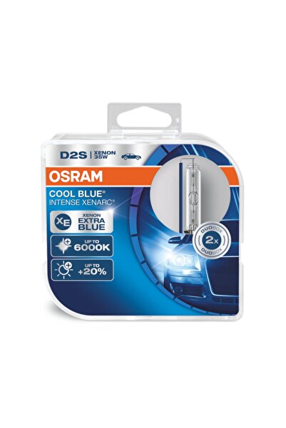 Osram D2s Cool Blue Intense Xenarc 6000k Beyaz Işık (2'li Set)