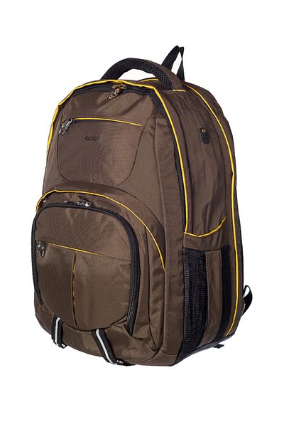 ÇÇS Unisex Brown Backpack 50829