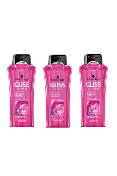 Gliss 400 ml Shampoo - Pack of 3