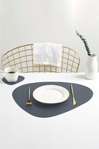 Esafe Home Viluxe Leather American Service Smoked 2-Person 4 Pieces