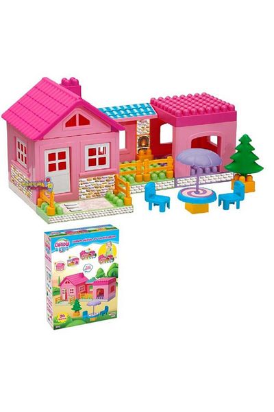 DEDE Single Storey House Blocks 36 Pieces