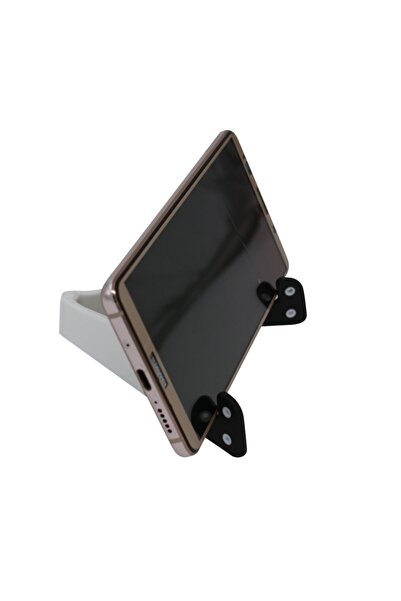 STAND MARKET Telefon Tablet Standı V Model Beyaz