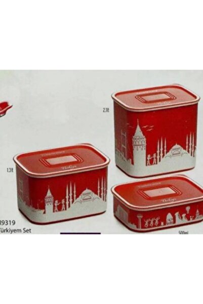 Tupperware Su Set 3'lü