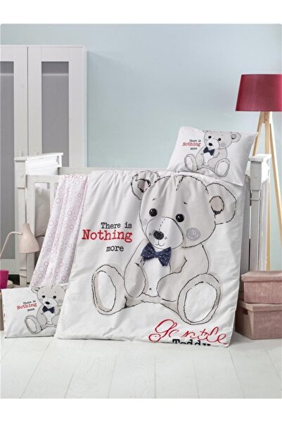 Komfort Home طقم نوم للأطفال 100% قطن (مع لحاف و+2 وسادة)