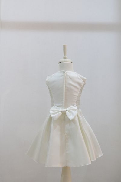 DAISY GIRLS Cream Daisy Girls Kids Evening Dress