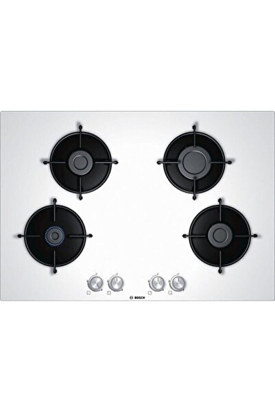 Bosch Pnp7b2o10o 75 Cm Doğalgazlı Beyaz Cam Ankastre Ocak