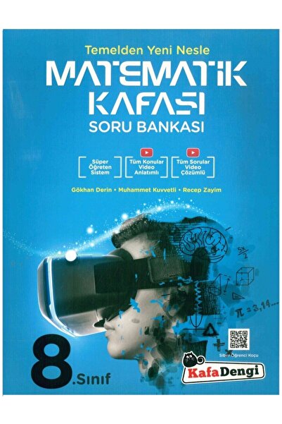 Kafa Dengi Yayınları Kafadengi Yayınları 8. Sınıf Matematik Kafası Soru Bankası