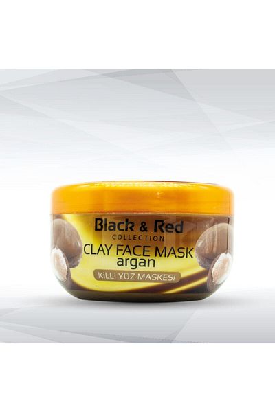 Black Red Argan Clay Face Mask 400 Gr