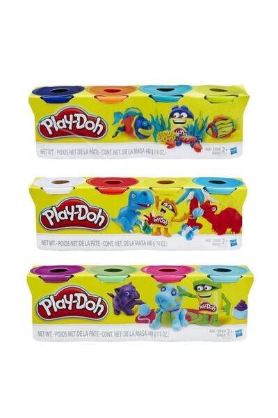 Hasbro Play Dough 3 Packs of 4