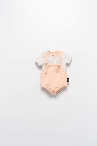 Moi Noi Lace-Up Jumpsuit