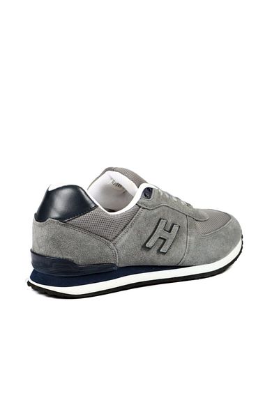 Hammer Jack M19250 Γνήσιο Nubuck Δερμάτινο Casual Αθλητικά Παπούτσια Γκρι