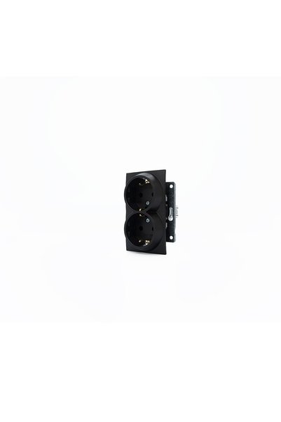 MONO Despina Model Double Grounded Switch Socket with Cover