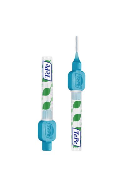 TePe Blue Interdental Brush - 0.6 Mm, 6-Pack Interface Brush