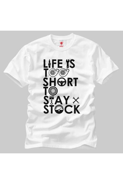 Crazy Життя занадто коротке, щоб залишатися на місці Чоловічий футболка