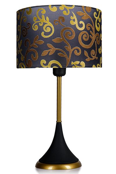 MINIMAL ETICARET VE BILGI TEKNOLOJILERI Avant-garde Andesite Black Lampshade