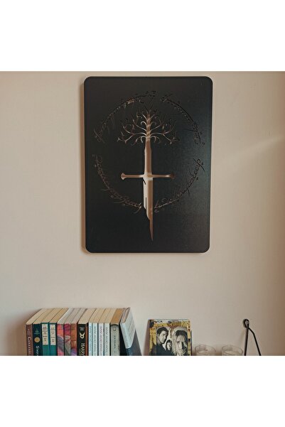 Lord of the Rings Yüzüklerin Efendisi Narsil&gondor Led Tablo