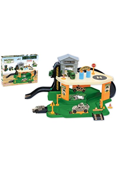 Barbie Askeriye Garaj Oyun Seti []