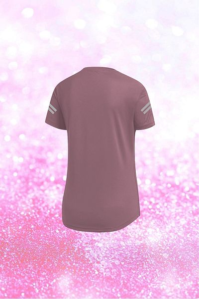 POSEIDON STORM Tricou casual pentru femei de mărime mare Dusty Rose Dri-fit, fără imprimare, pentru drumeții și alergare 4xl-10xl