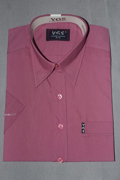 Yörükoğlu Short Sleeve Pocketed Comfortable Fit Solid Color Men's Shirt