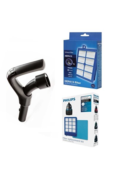 Popüler Συμβατό με το Philips Fc9912 Marathon Ultimate Remote Handle+Σετ φίλτρων hepa