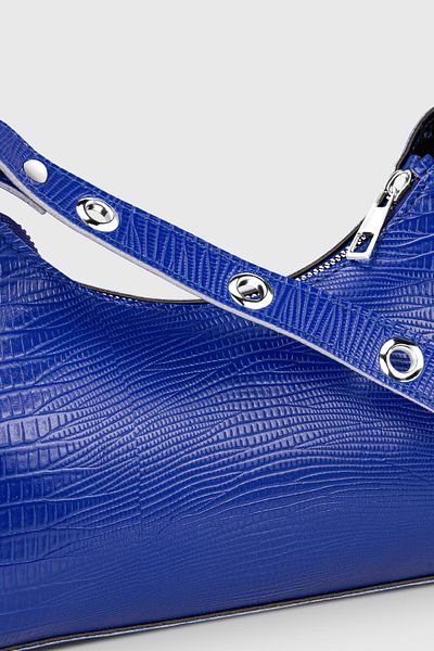 Housebags Geantă Saks Blue Baguette pentru femei 195