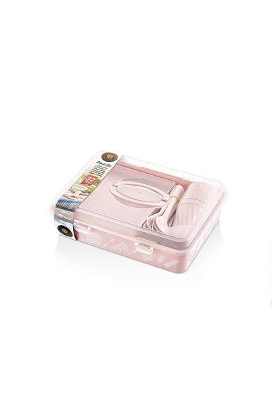 DEMPA Pink 6-Person 32 Piece Picnic Set with Bag