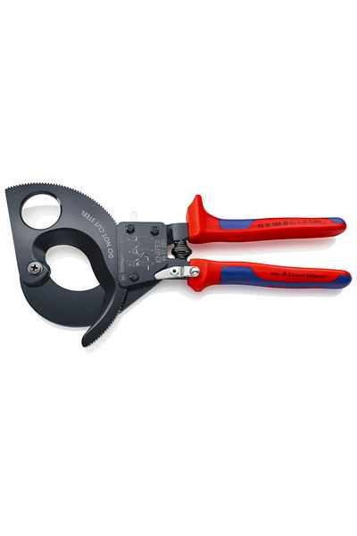 Knipex 95 31 280 Cable Scissors with Ratchet Mechanism