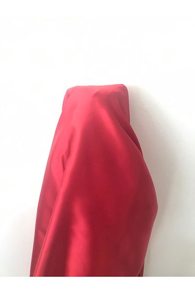 PratikDikisco Red Satin Fabric