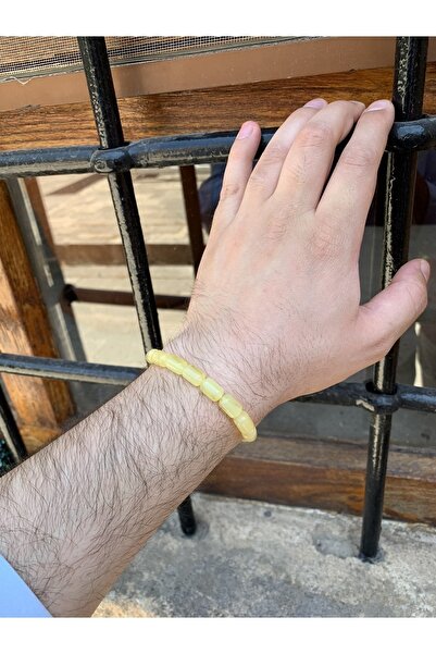 Doğan Silver Beyrut Damlası Bay-bayan Toz Kehribar Bileklik 11183