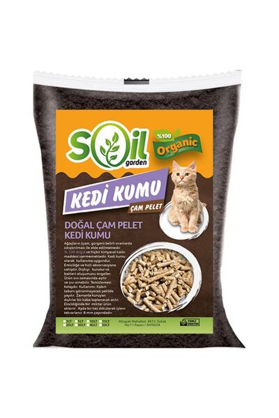 Soil Garden Organik Çam Pelet 30 Lt Kedi Kumu