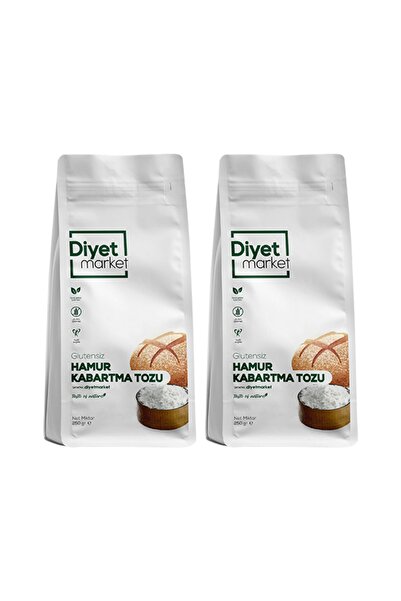 DİYET MARKET Glutensiz Hamur Kabartma Tozu 250gr 2'li