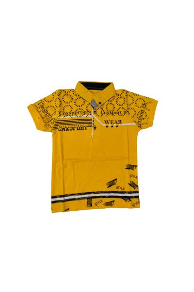 CNX Tricou pentru bărbați cu guler de cămașă