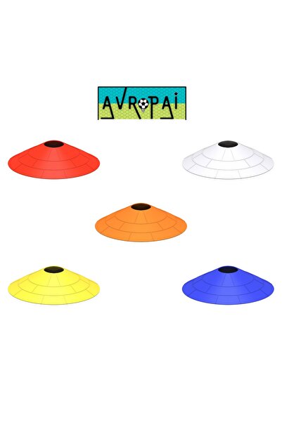 AVROPAİ Antrenman Çanağı Koni Antrenman Konisi Antrenman Şapkası Eğitim Konis...