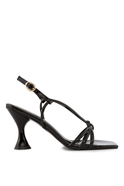 Sole Sisters Sandals - Black - Stiletto Heels