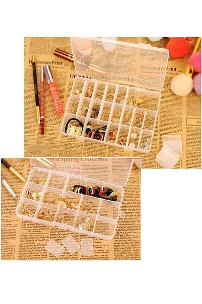 Bayev Special Bead Chain and Apparatus Screw Jewelry Medicine Box for Jewellers with Adjustable Compartments
