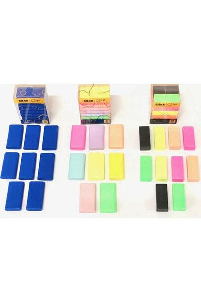 Silkar Set de 3 Silka Eraser