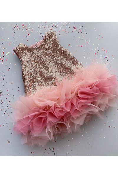 GNL BUTİK Girl's Skirt Tutu Dress
