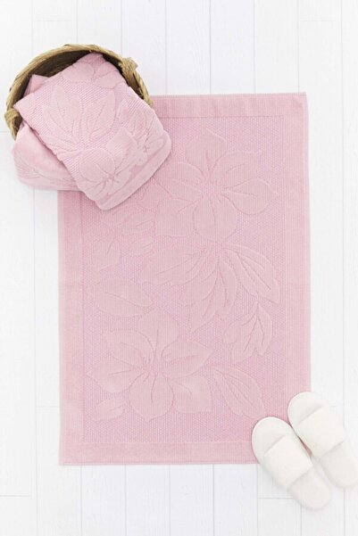 Romans Derya Bath Mat Set 2-Piece Pink
