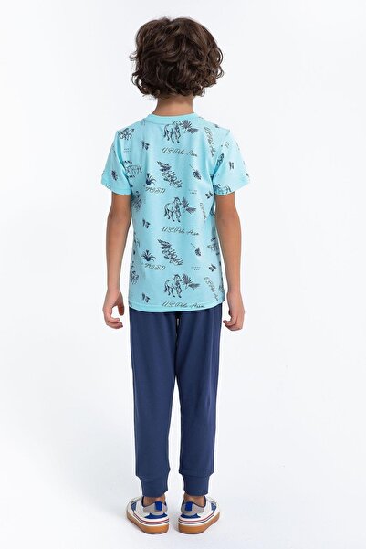 U.S. Polo Assn. Chlapecký dvojitý oblek U.S. Polo Assn 1031 číšník Havana Horses