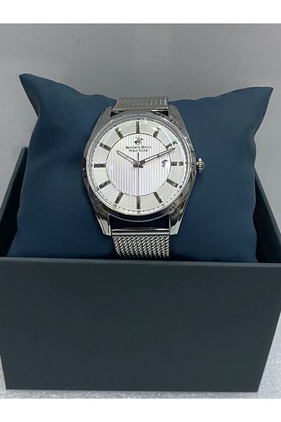 Beverly Hills Polo Club Beverly Hılls Polo Clup Men's Wristwatch 100% Steel 'Ceramic Saphire Coated Glass'